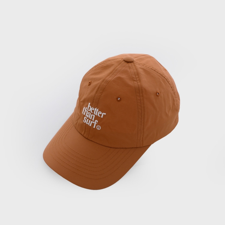 Better Than Surf 배러댄서프 Smile Logo Beach Cap - Brown