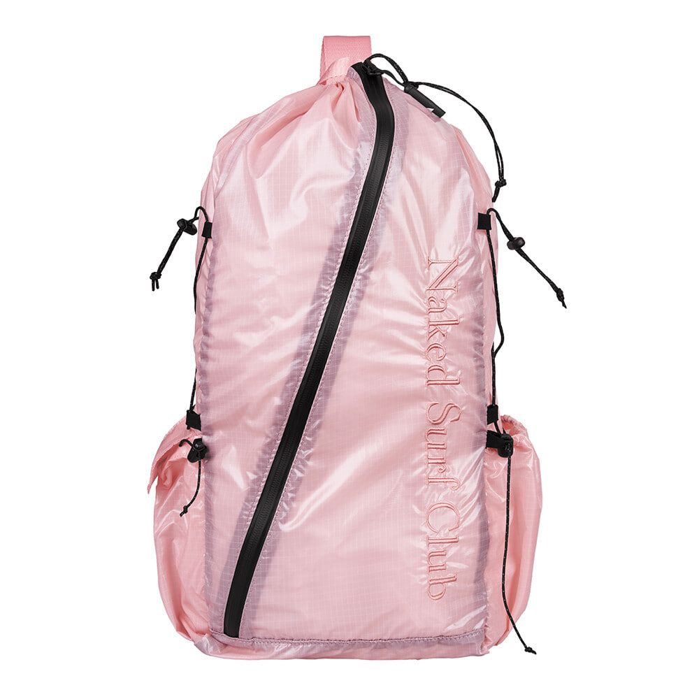 네이키드서프클럽 Naked Surf Waterproof Zipper Sling Bag (Light Pink)