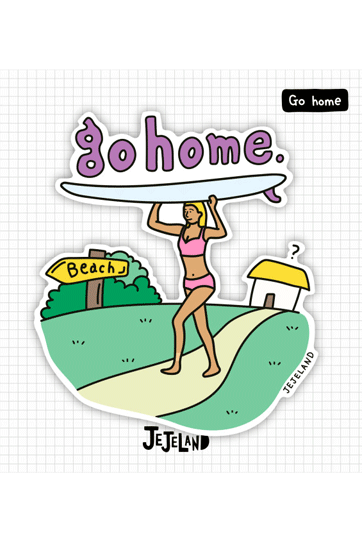 JEJELAND - Go Home  스티커
