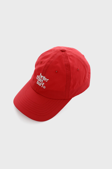 Better Than Surf 배러댄서프 Smile Logo Beach Cap - Red