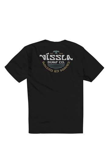 VISLA 비슬라 West Winds Premium PKT Tee-BLK 티셔츠