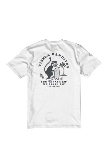 VISLA 비슬라 Bandito SS PKT Tee-WHT 티셔츠