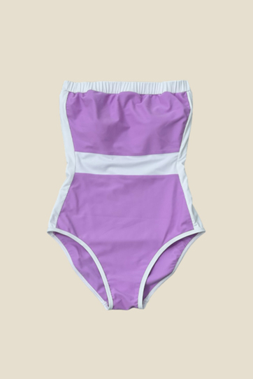 Verre 베르 Mellow Tubetop bikini - Lavender 멜로우 튜브탑